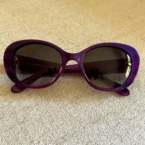 Purple Kate Spade Sunglasses